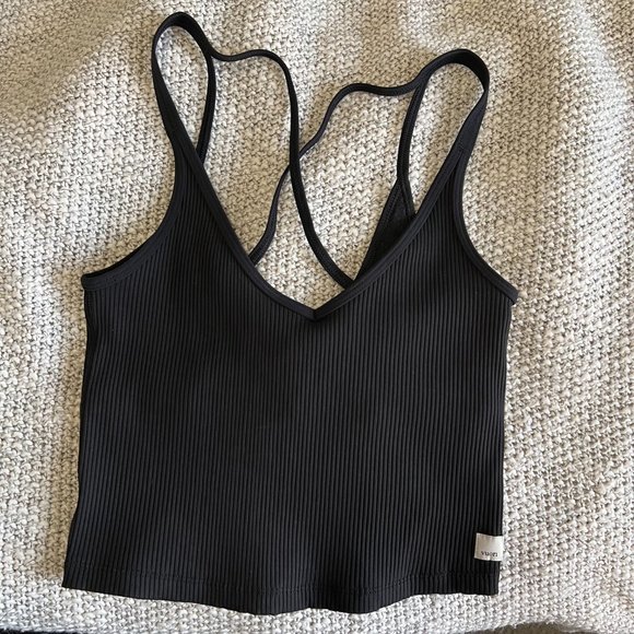 Vuori Tops - Vuori Rib Crop Tank